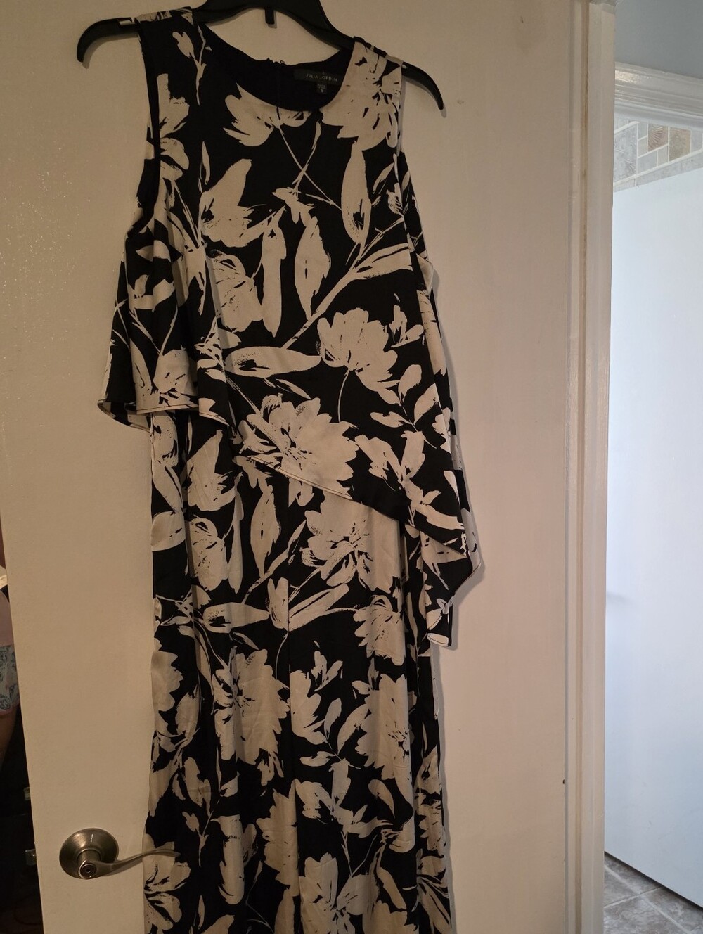 julia jordan Black and White Jumpsuit